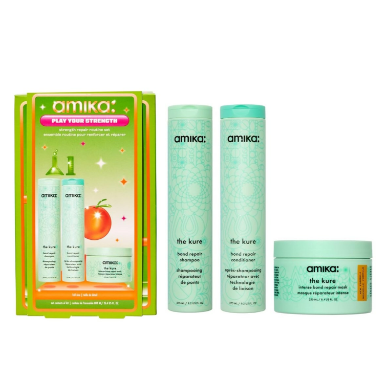 Amika Play Your Strength Repair Routine Set