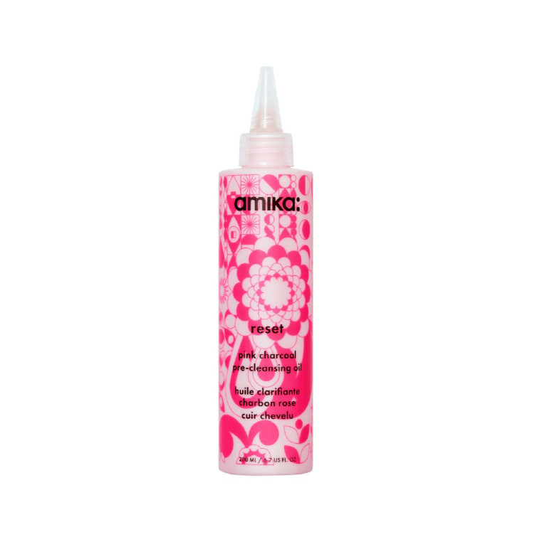 Amika Reset Pink Charcoal Scalp Cleansing Oil - 200ml